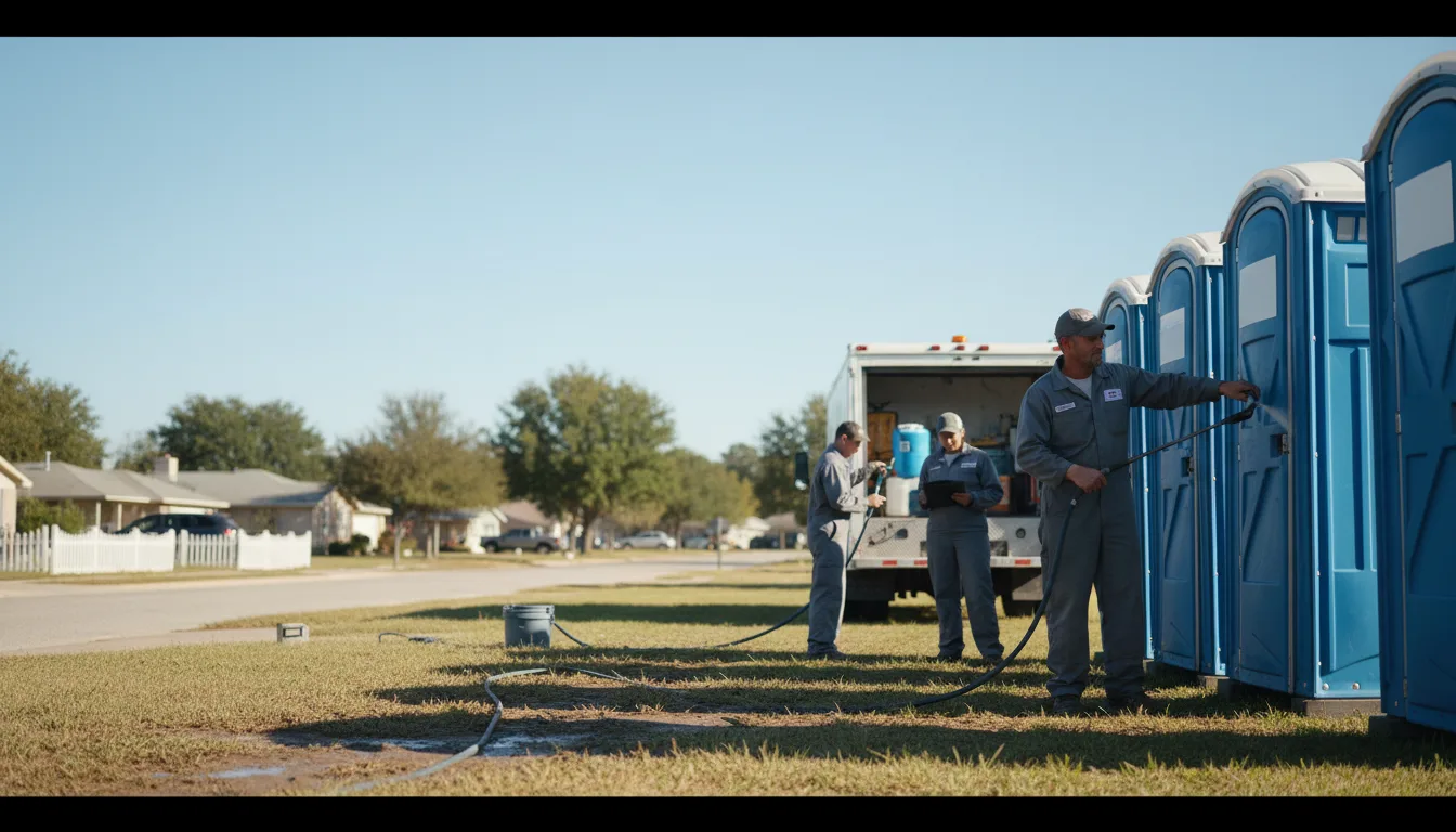 Long-Term Portable Toilet Rental in Granite Falls, NC near me